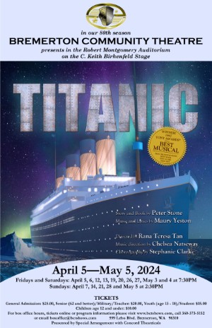Titanic The Musical poster