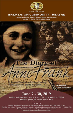 The Diary of Anne Frank poster