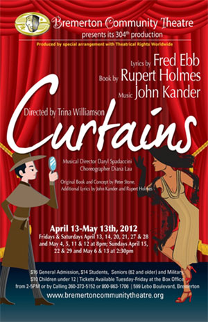 Curtains poster