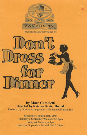 Don't Dress for Dinner poster